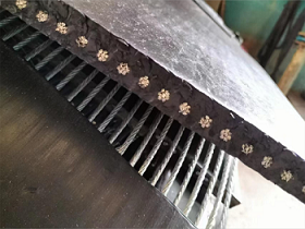 矿山钢丝绳输送带 耐用钢丝绳防撕裂运输皮带企业
